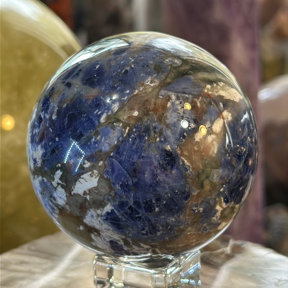 Sodalite Crystal Ball! - Picture 10 of 11